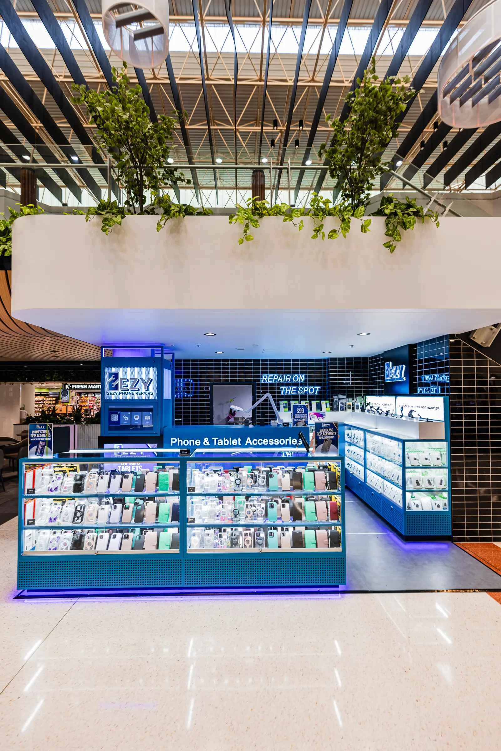 Repair counter and tools